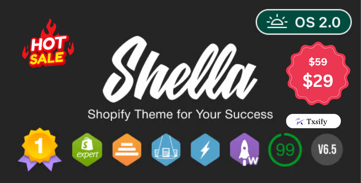 Shella - Multipurpose Shopify Theme. Fast, Clean, and Flexible. OS 2.0